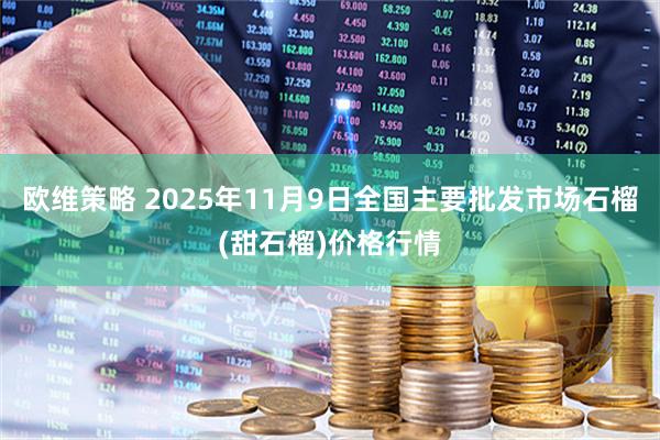 欧维策略 2025年11月9日全国主要批发市场石榴(甜石榴)价格行情